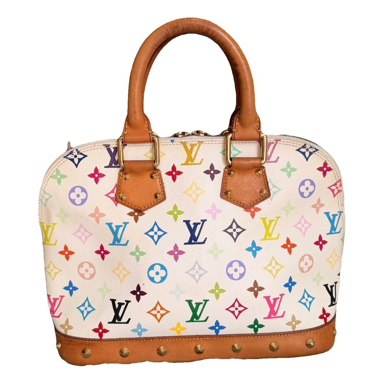 Alma leather handbag
