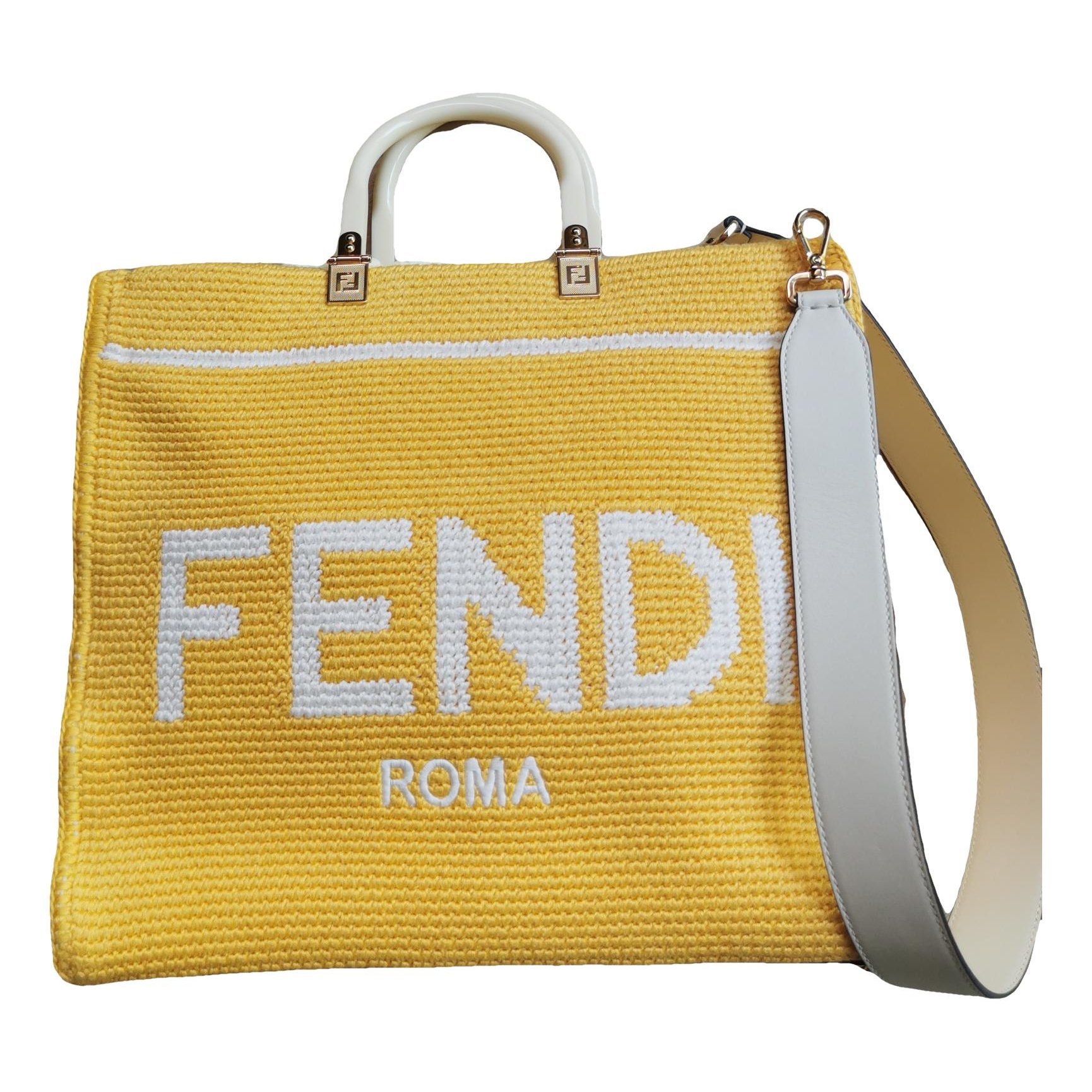 Leather tote