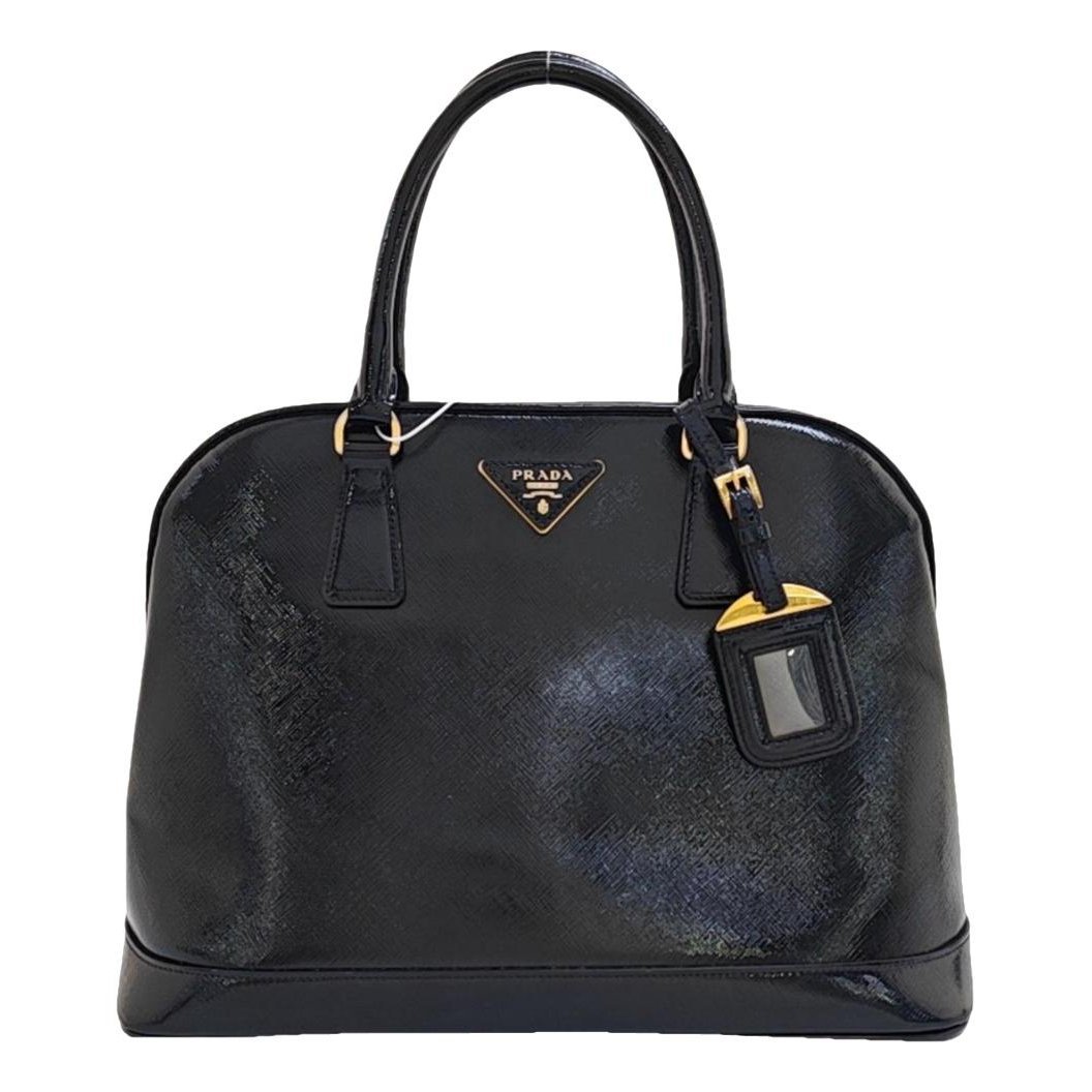 Promenade leather handbag