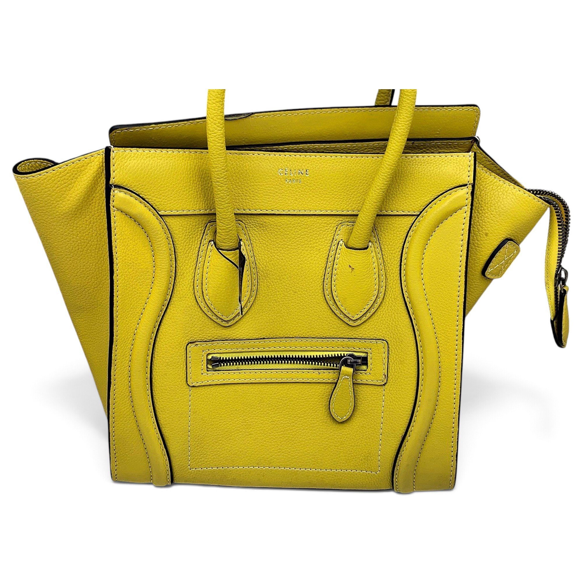 Luggage leather handbag