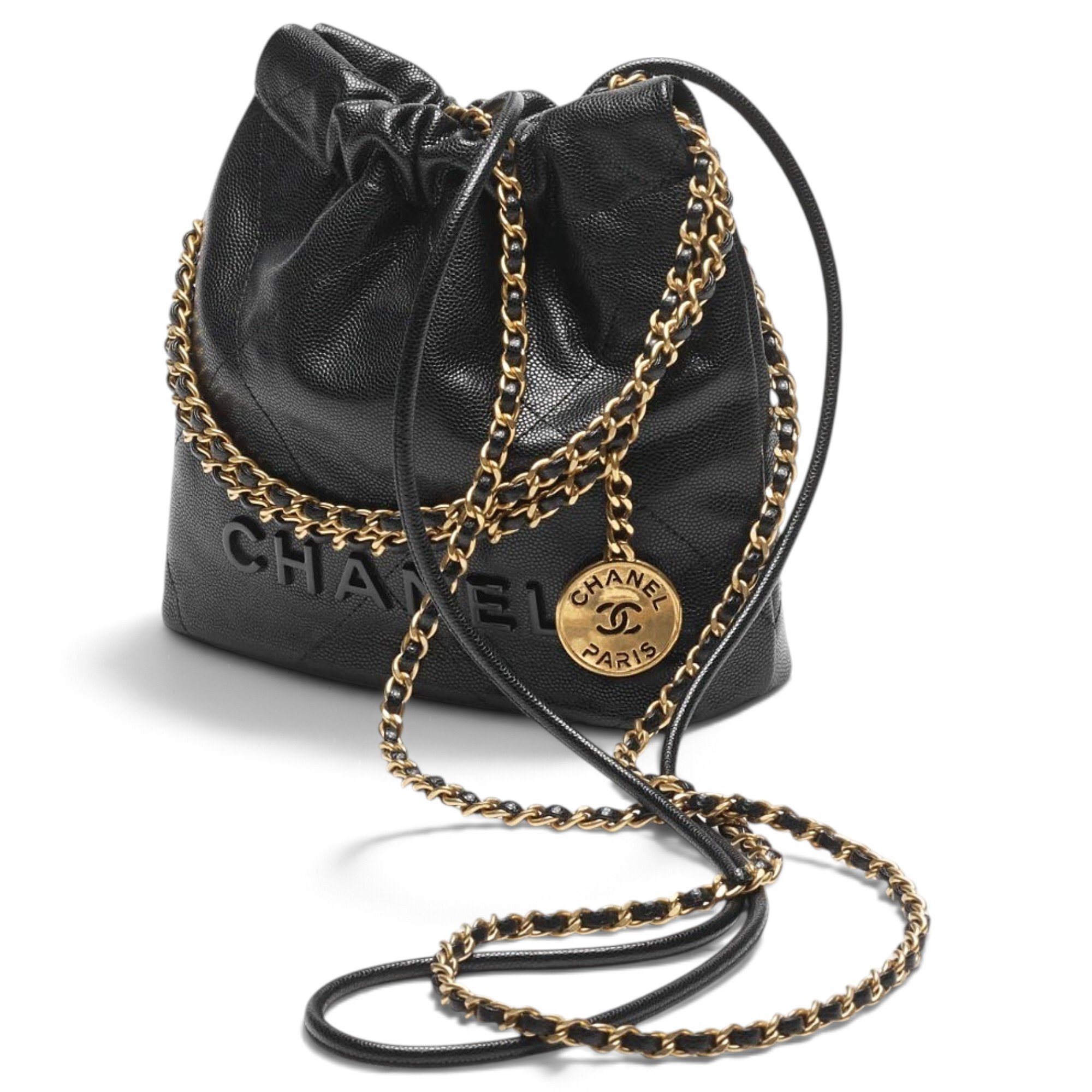 Chanel 22 leather crossbody bag