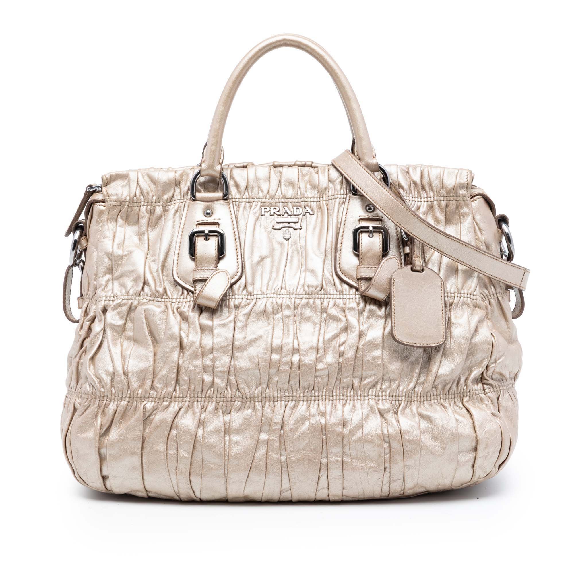 Leather satchel