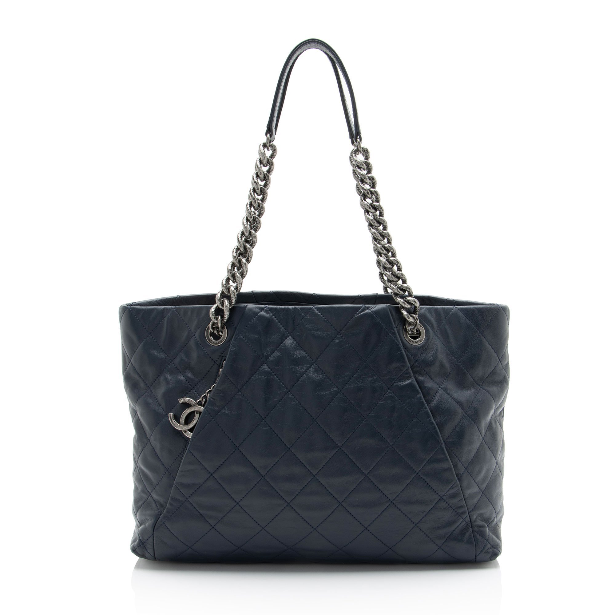 Leather tote
