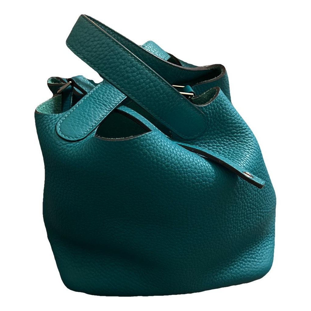 Picotin leather handbag