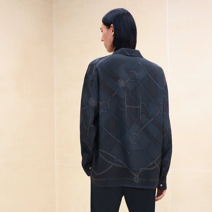 Marine "Parcours Sans Faute" Boxy Fit Shirt