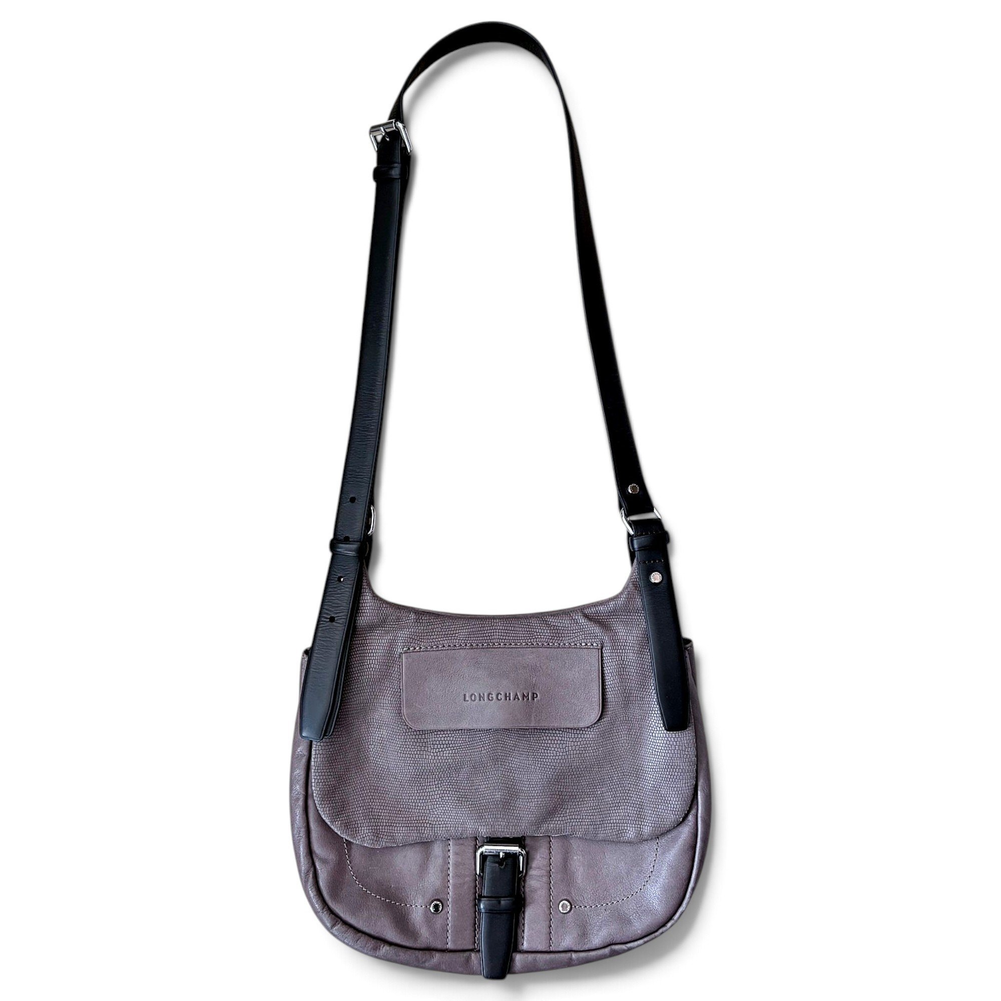 Balzane leather crossbody bag
