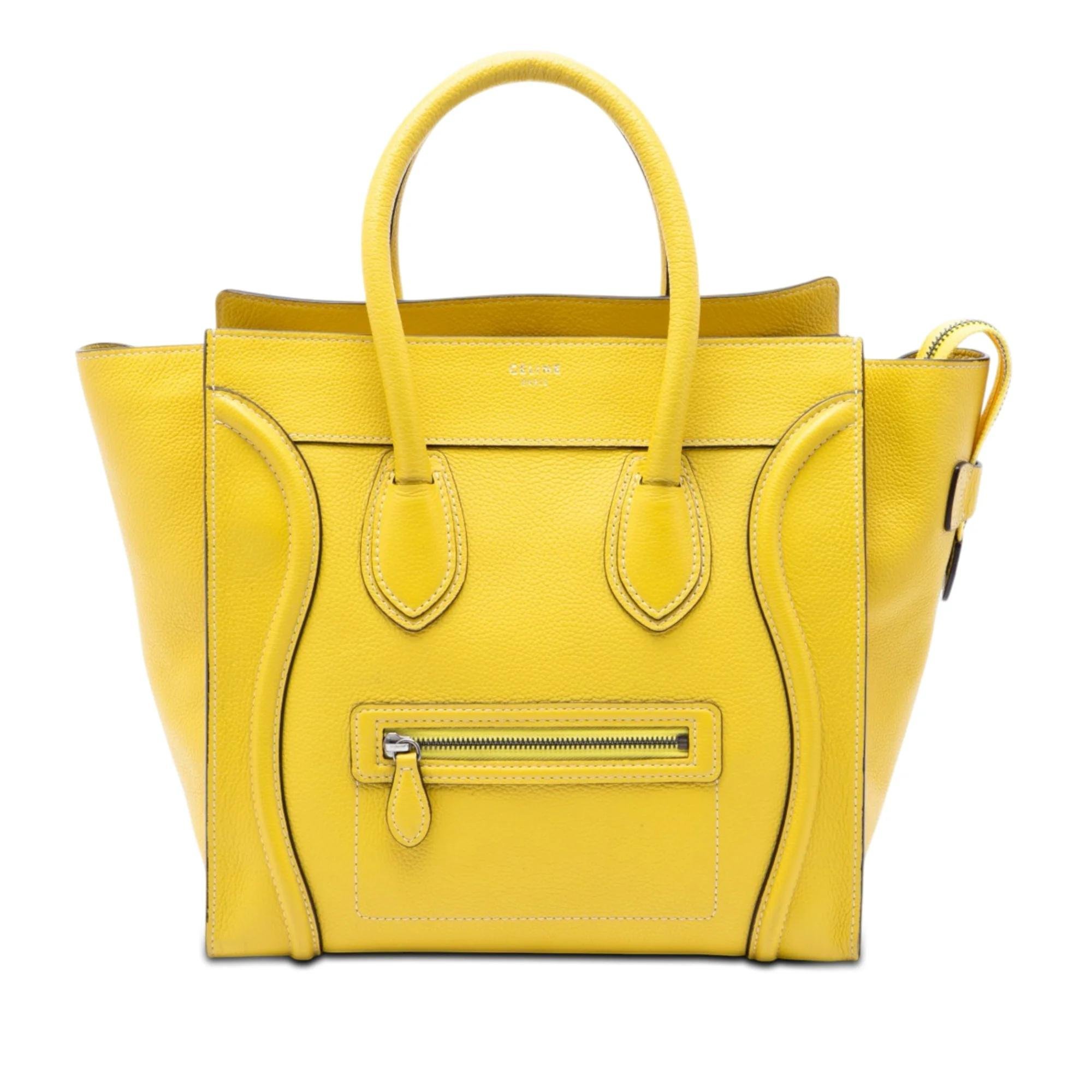 Luggage pony-style calfskin handbag
