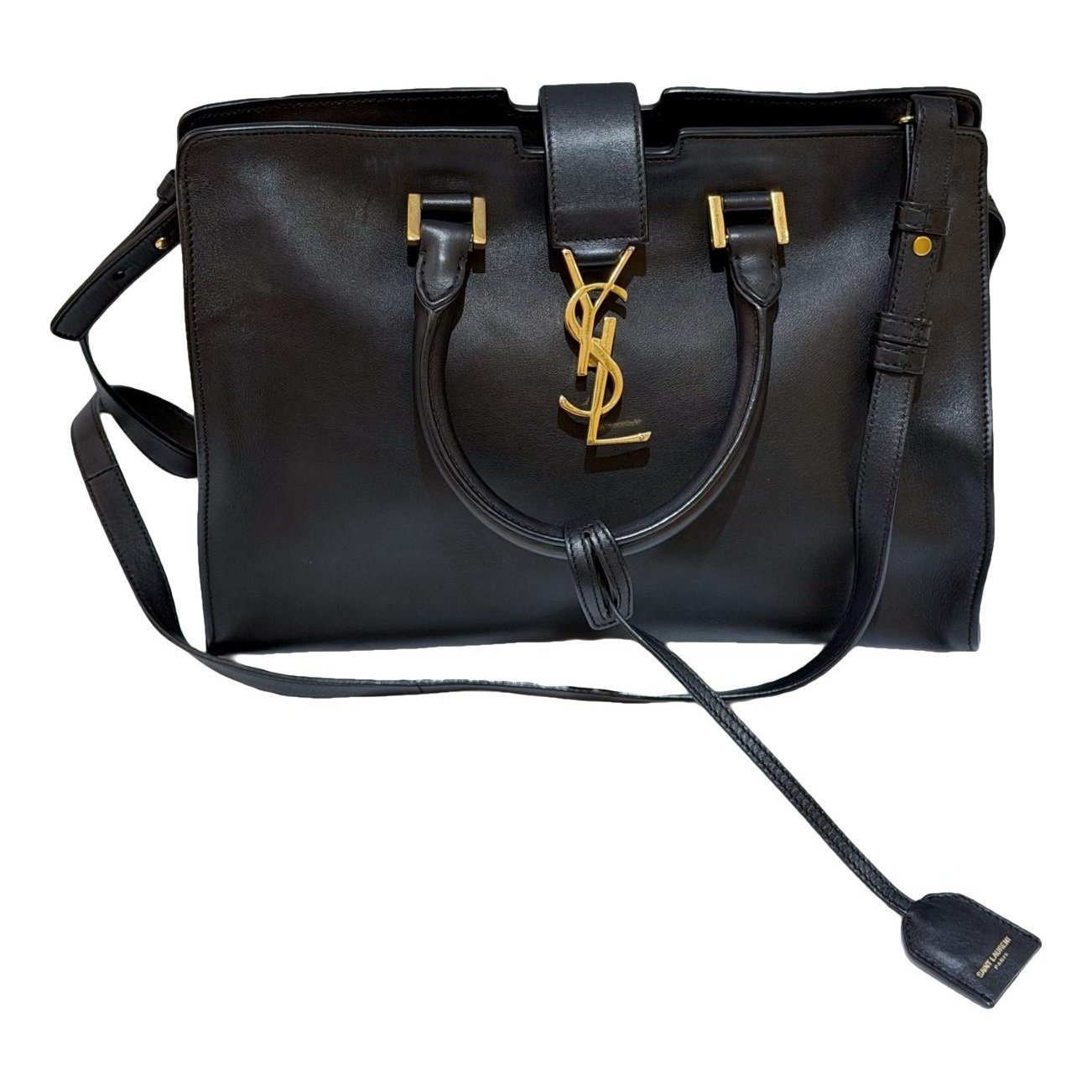 Monogram Cabas leather satchel