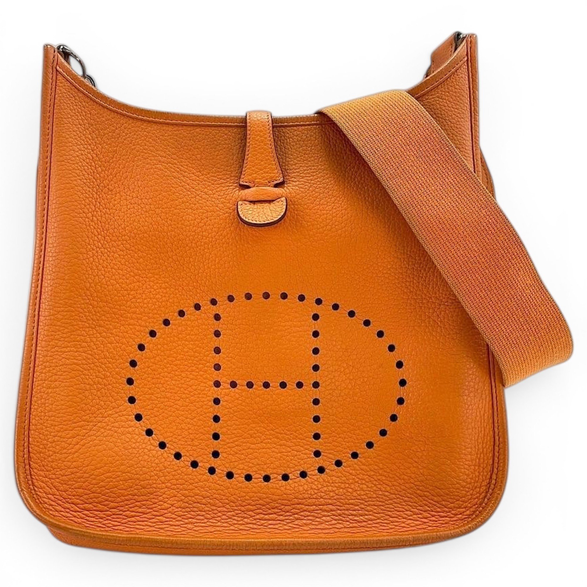 Evelyne leather handbag