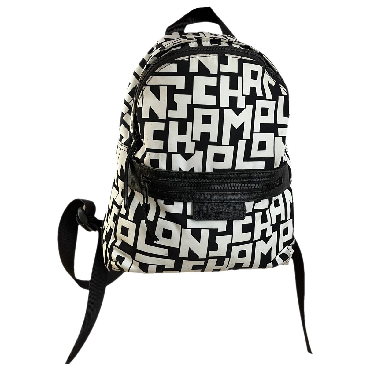 Leather backpack