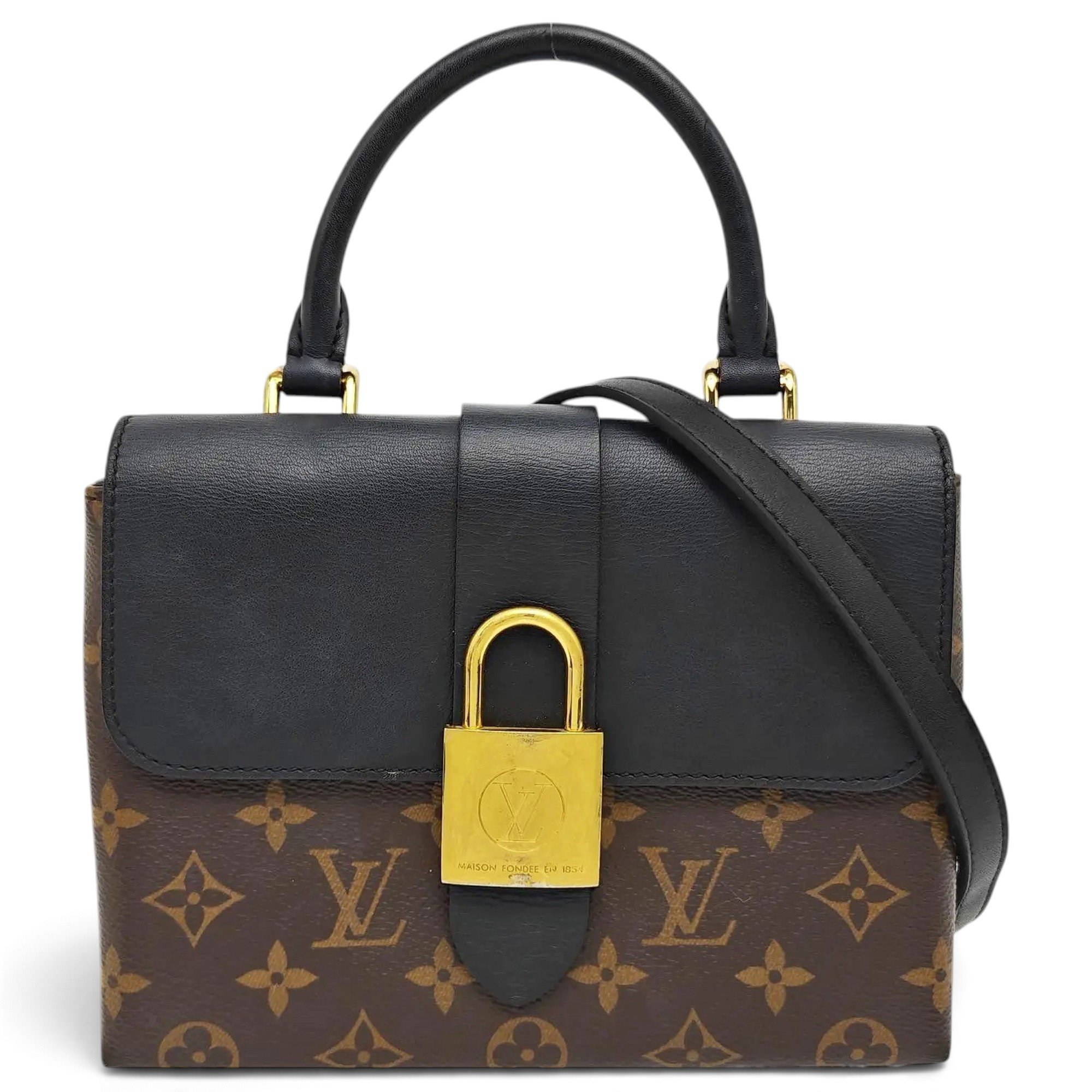 Locky BB leather handbag
