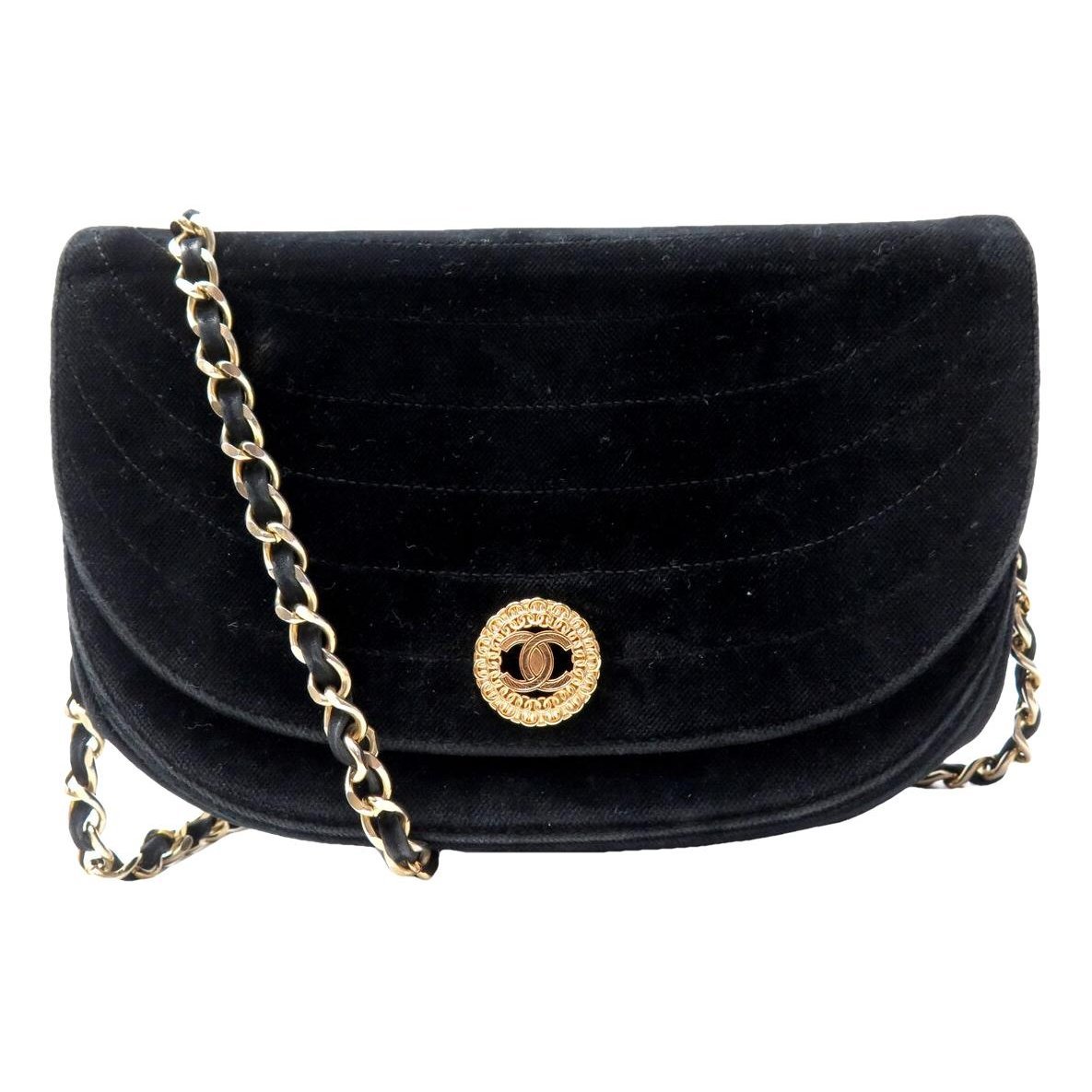 Velvet crossbody bag