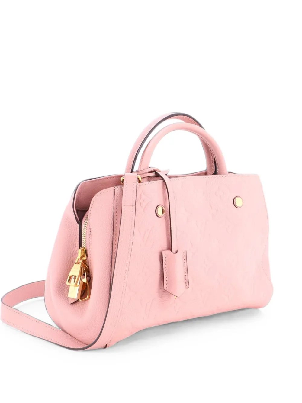 Montaigne Handbag Monogram Empreinte Leather BB satchel