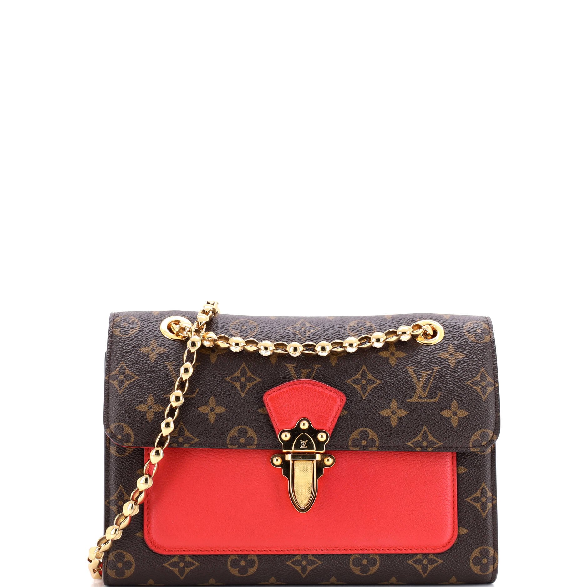 Victoire Handbag Monogram Canvas and Leather