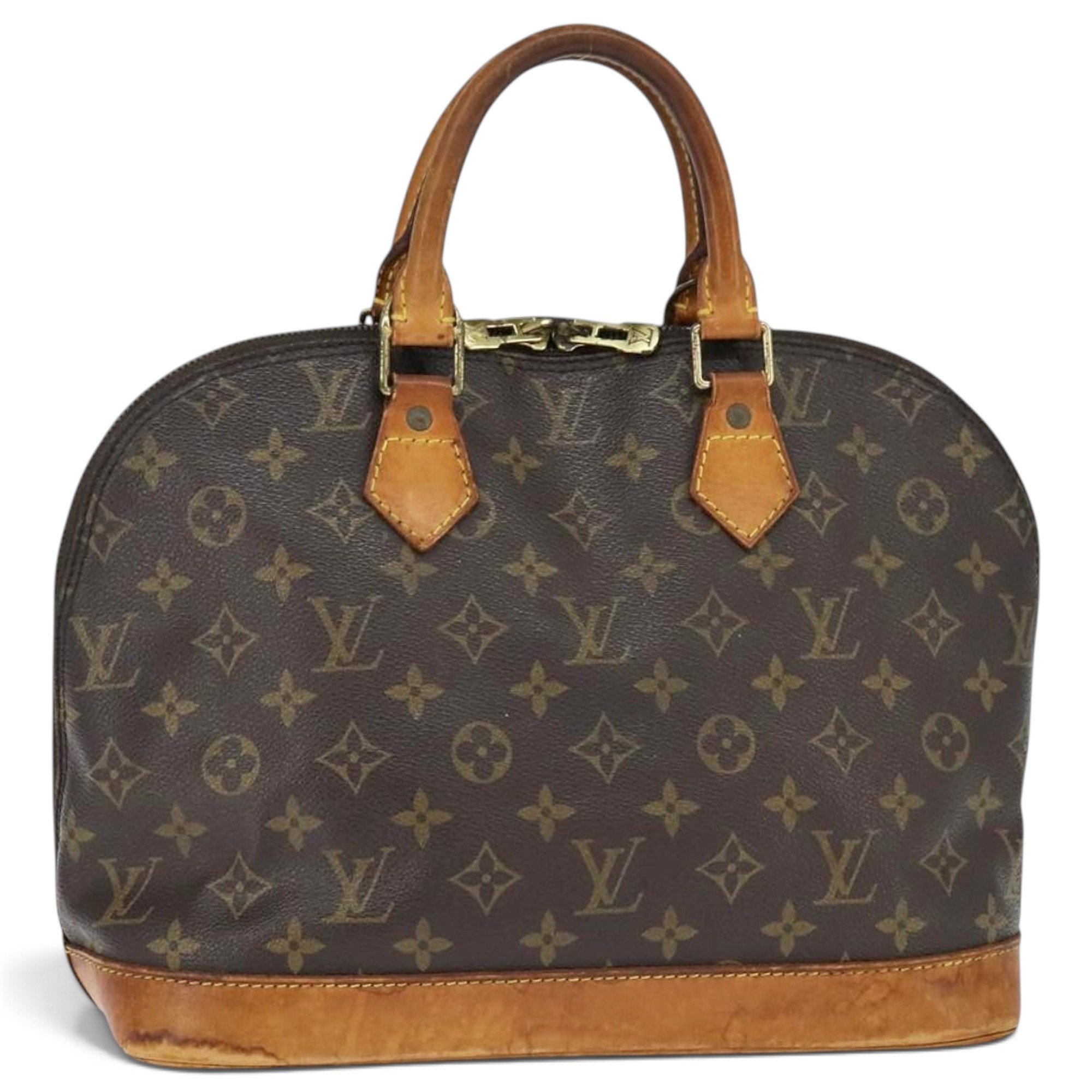 Alma leather handbag