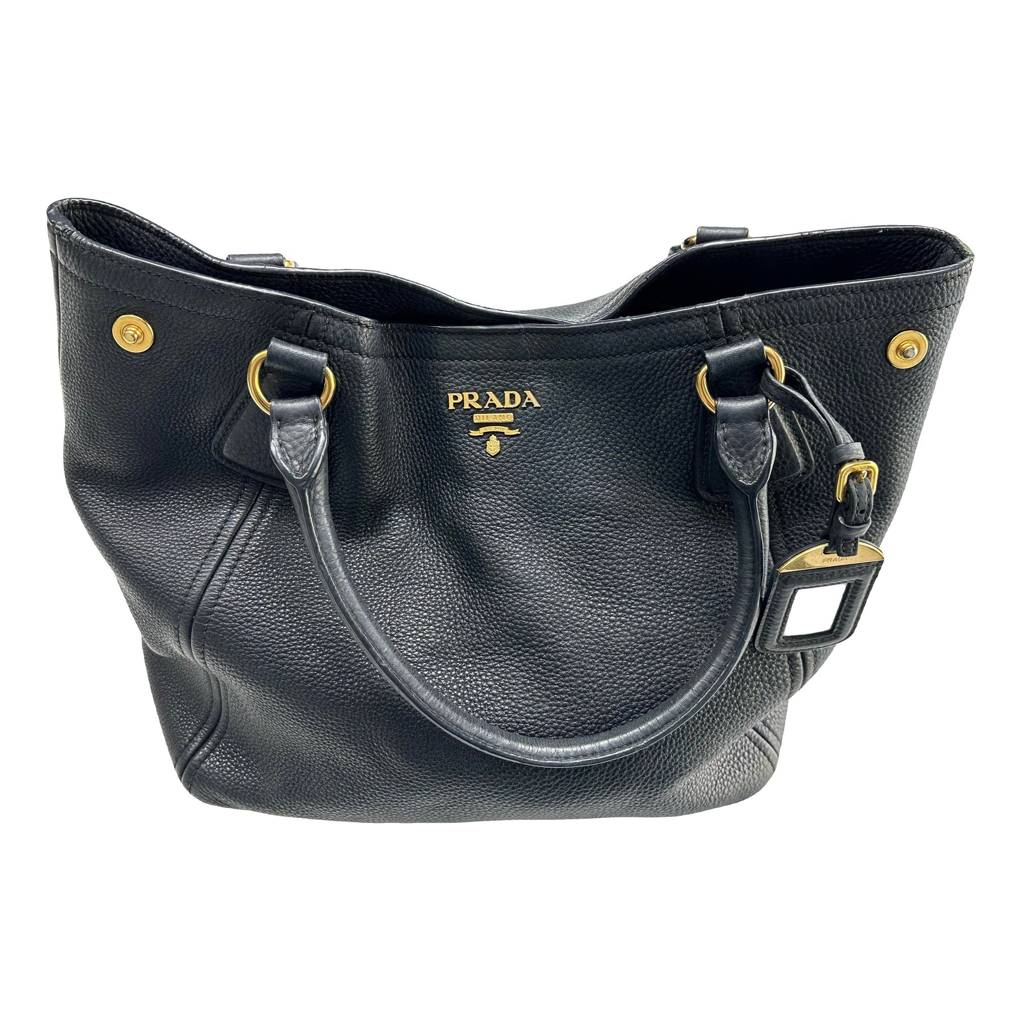 Leather tote