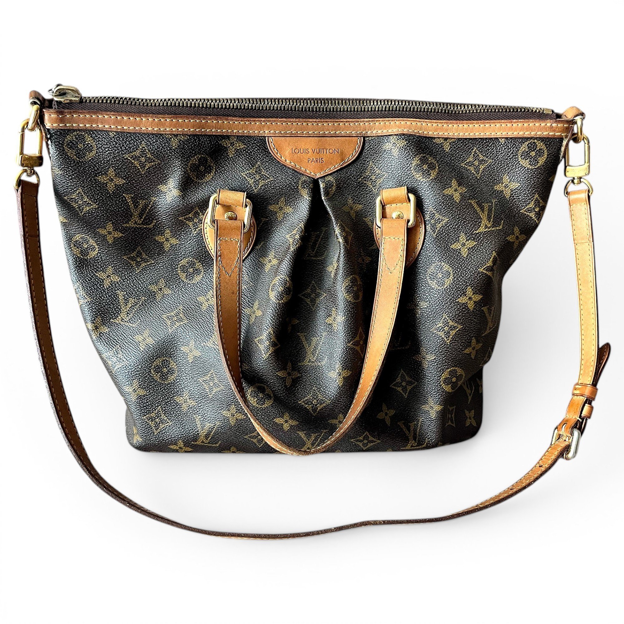 Galliera leather handbag