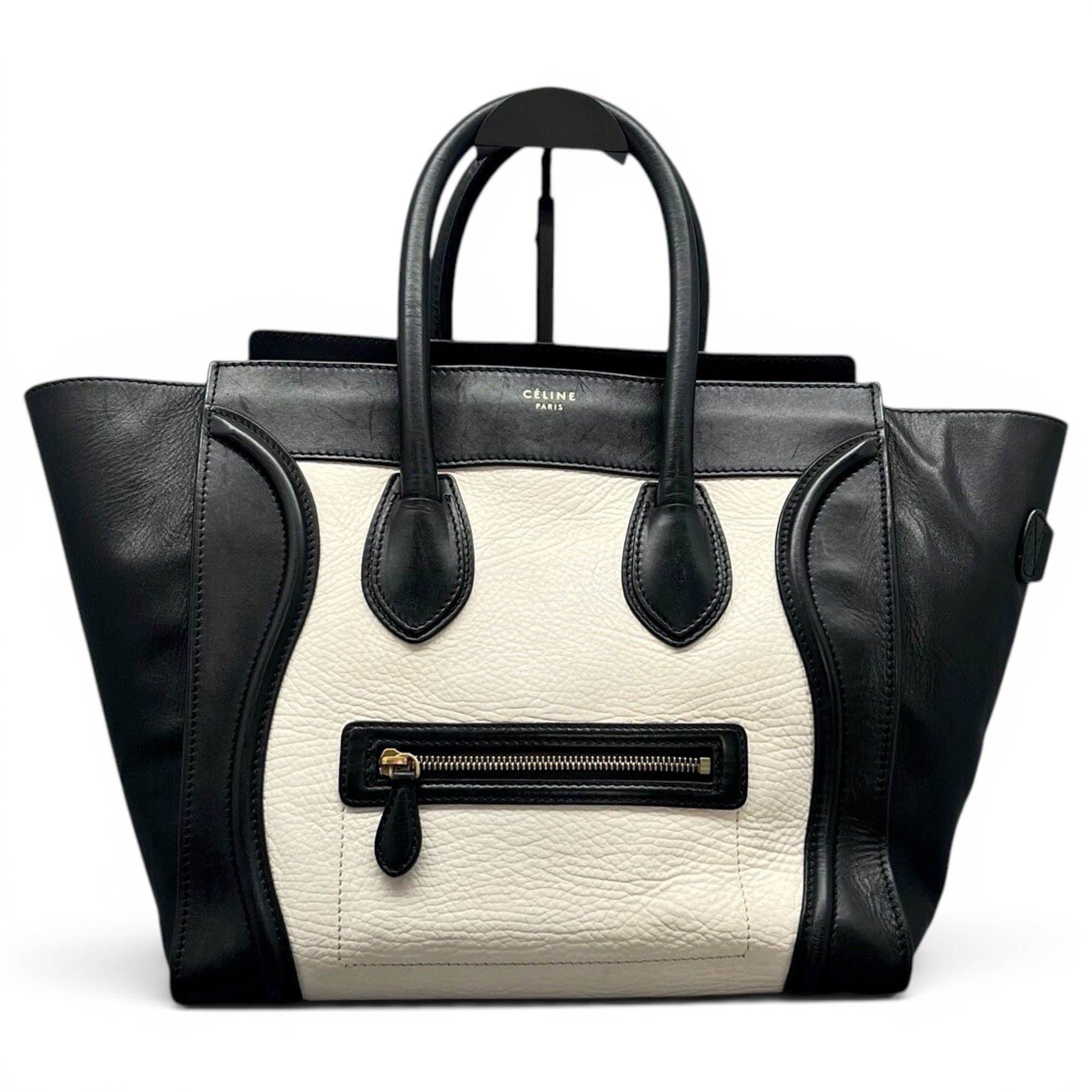 Luggage leather handbag