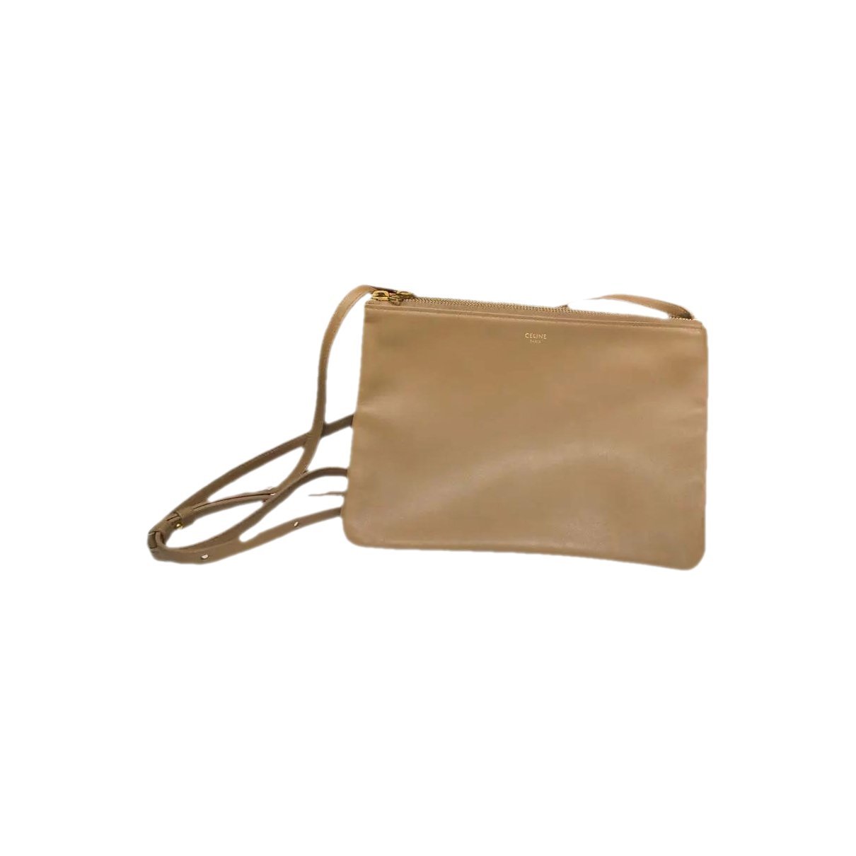 Trio leather crossbody bag