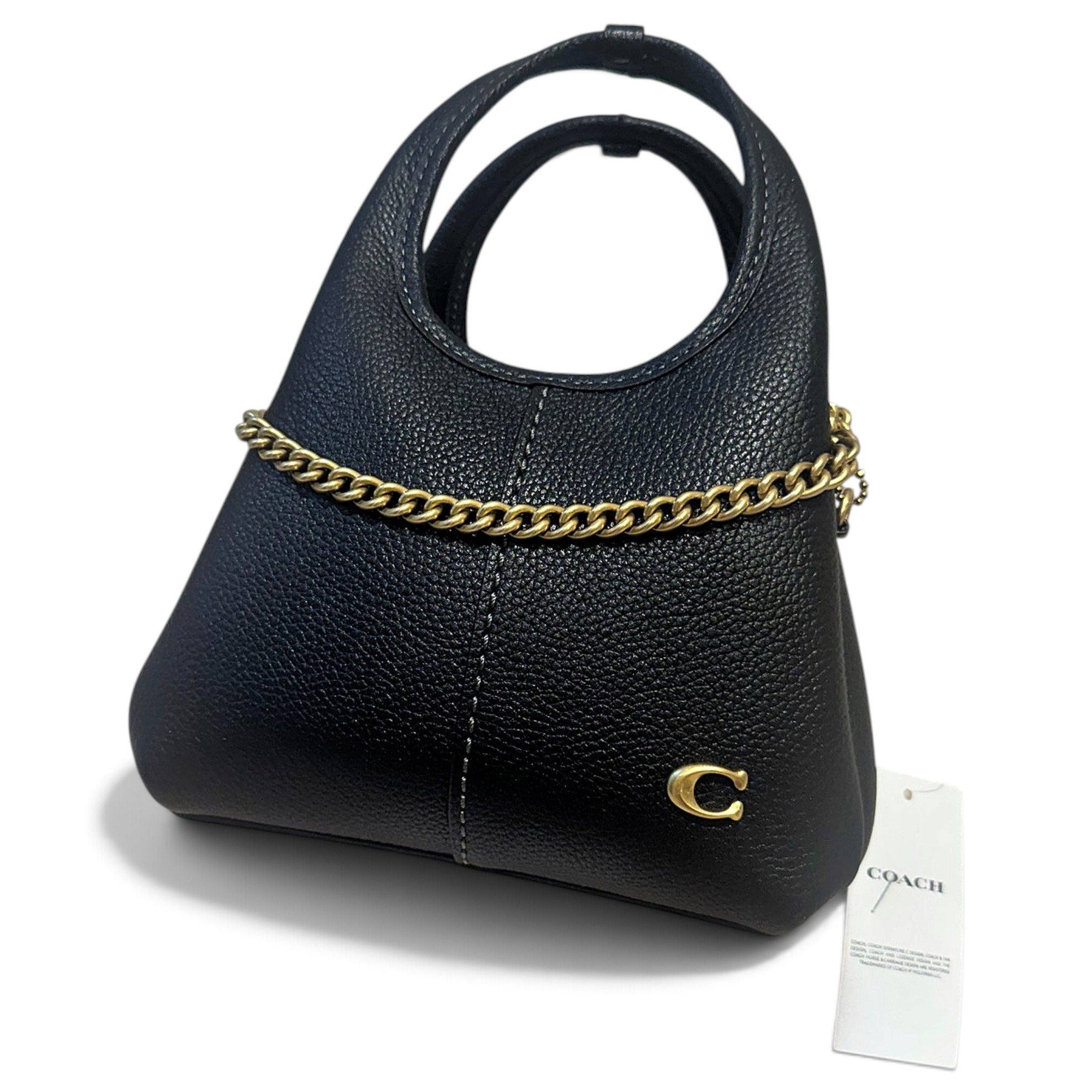 Leather mini bag