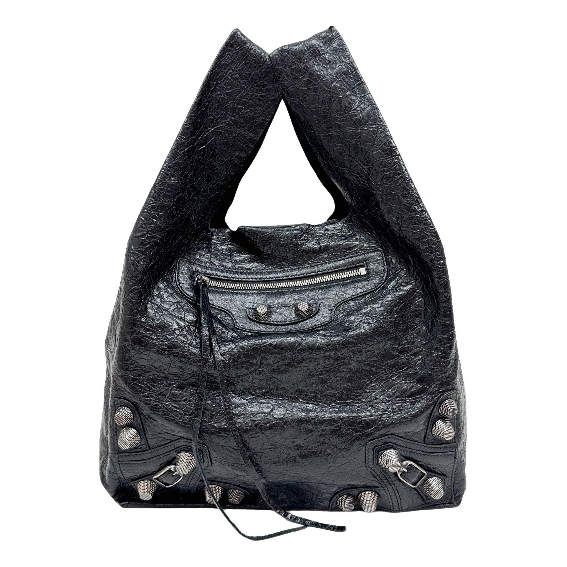 Leather handbag