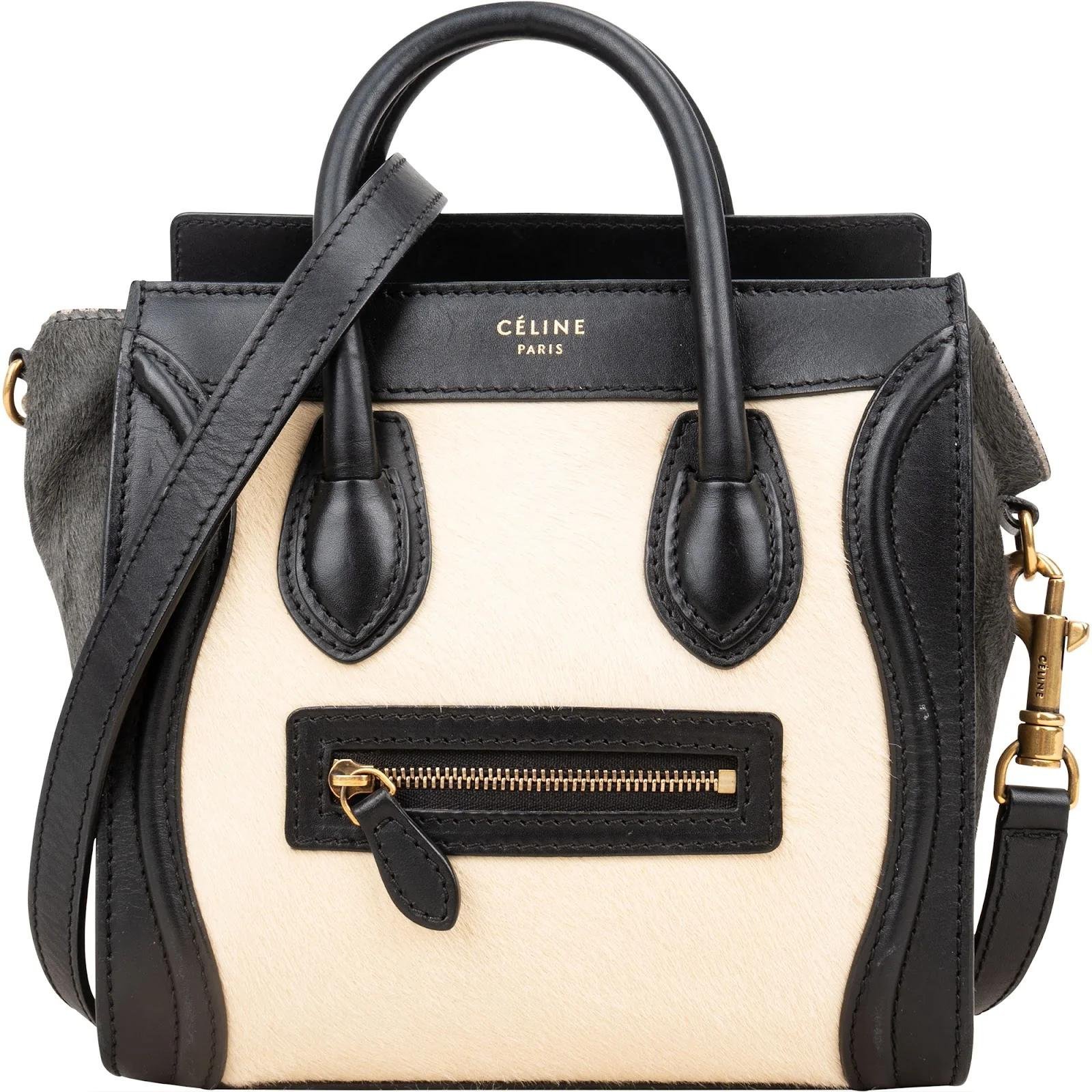 Luggage leather handbag