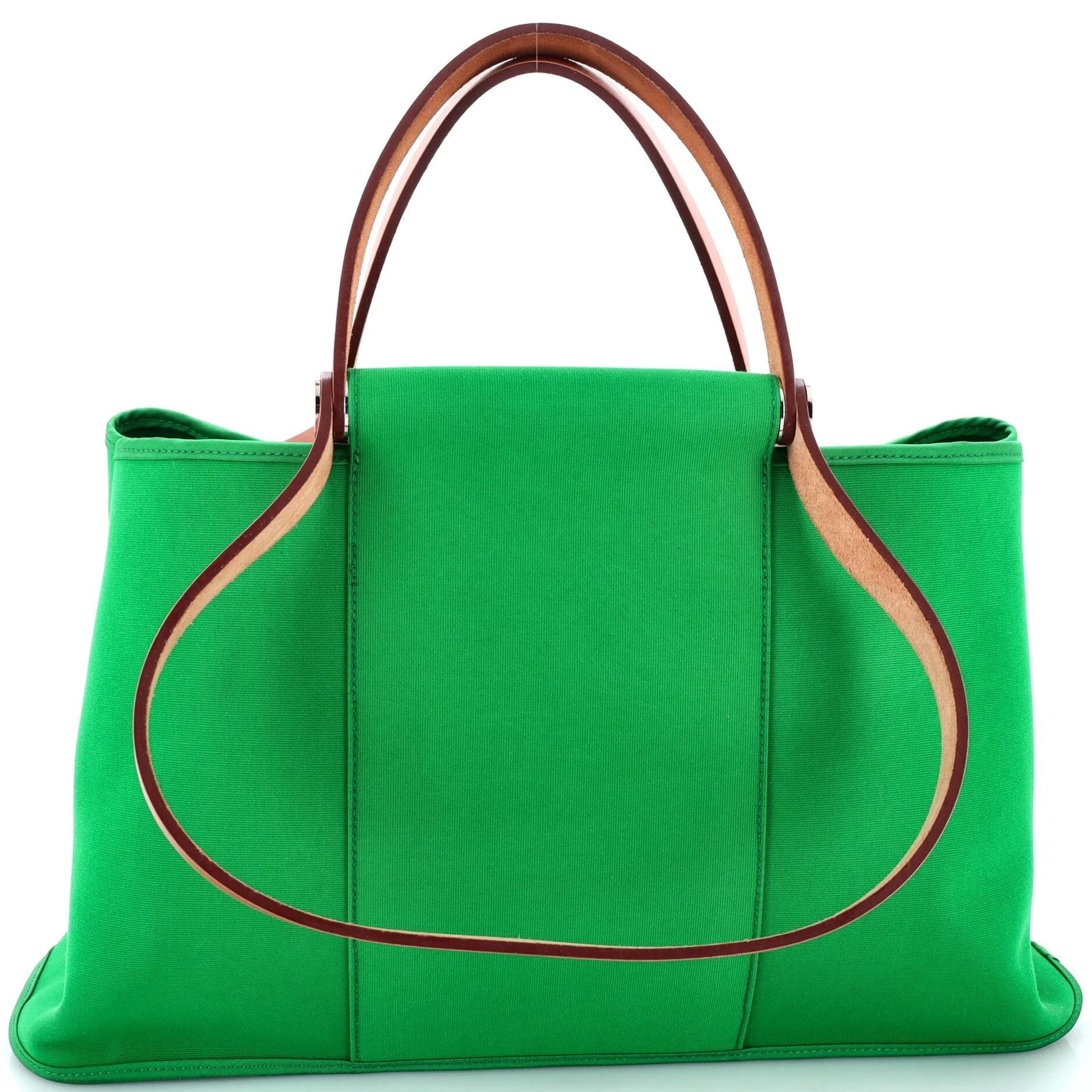 Leather tote