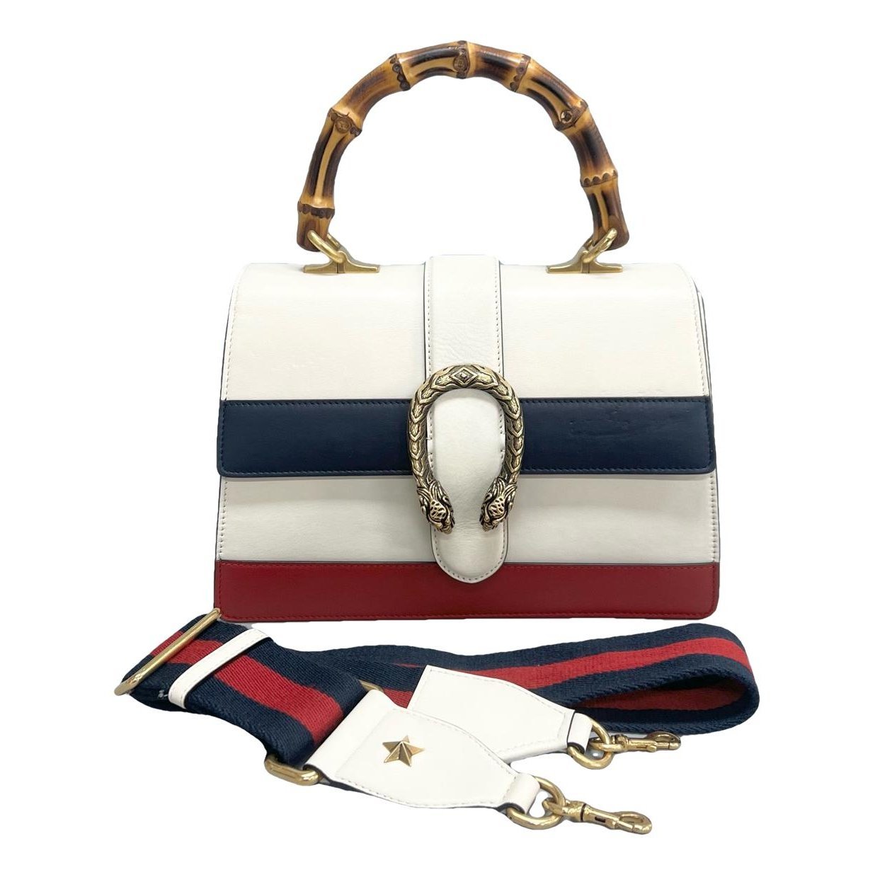 Dionysus Bamboo leather handbag