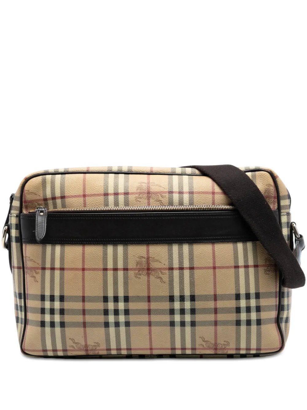 2000-2017 Haymarket Check Coated Canvas Messenger Bag crossbody bag