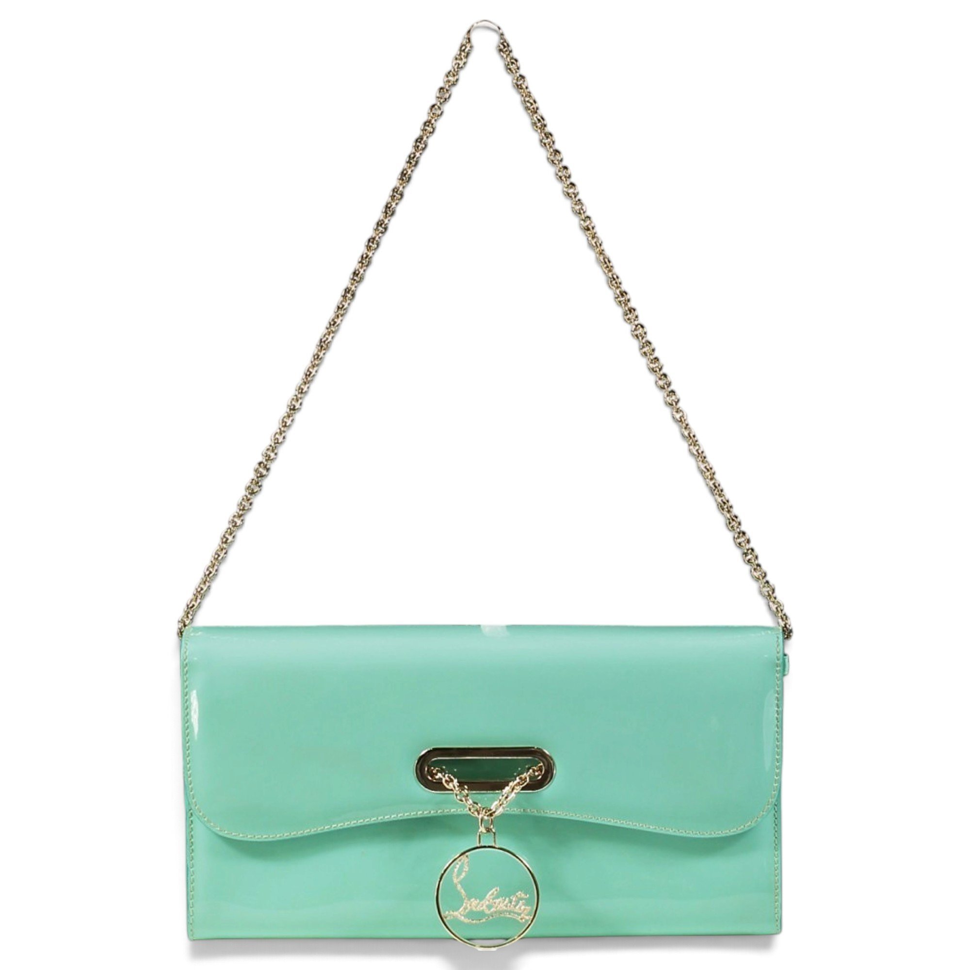 Christian Louboutin Patent leather clutch bag