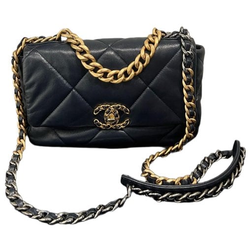 Chanel 19 leather handbag