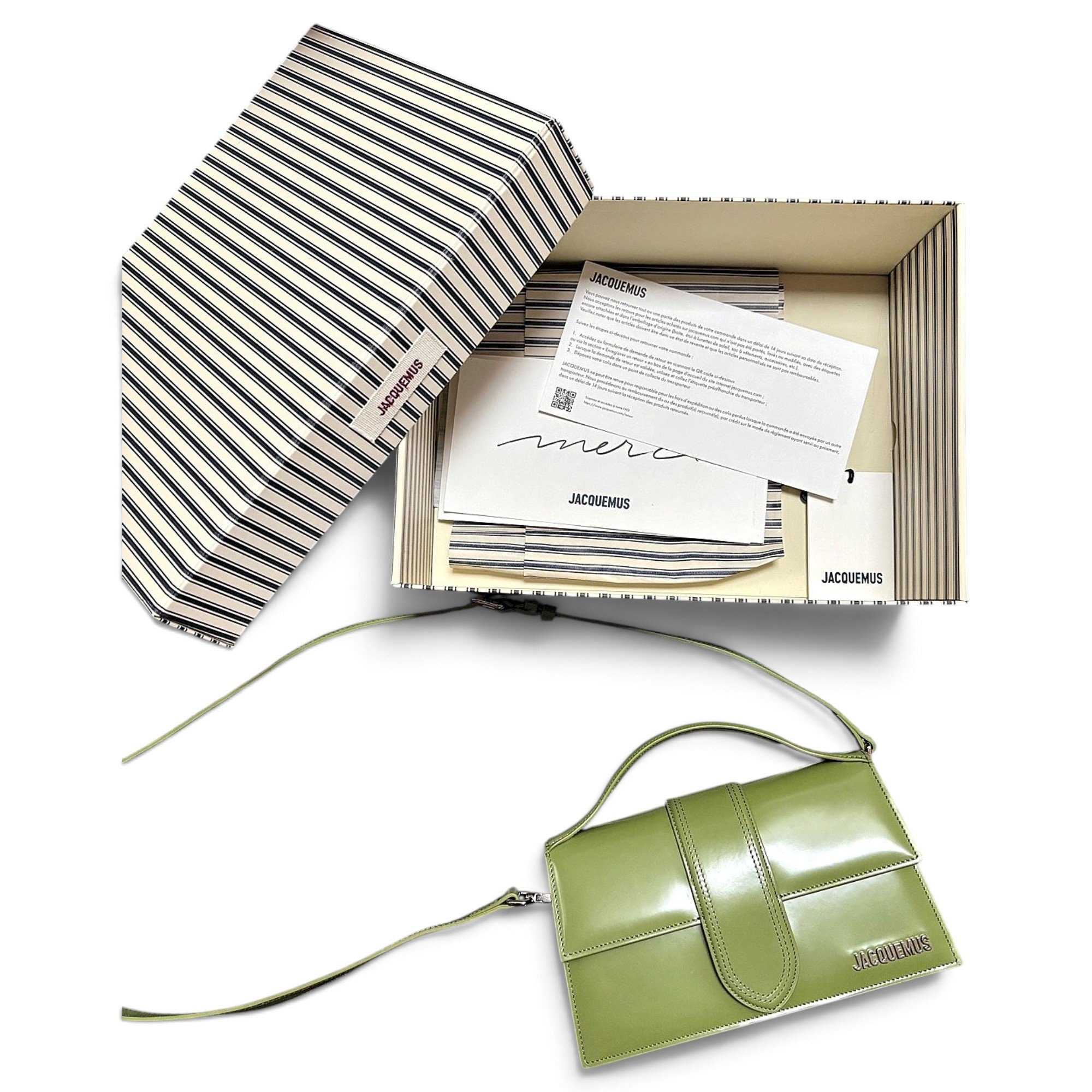 Jacquemus Le Grand Bambino leather handbag
