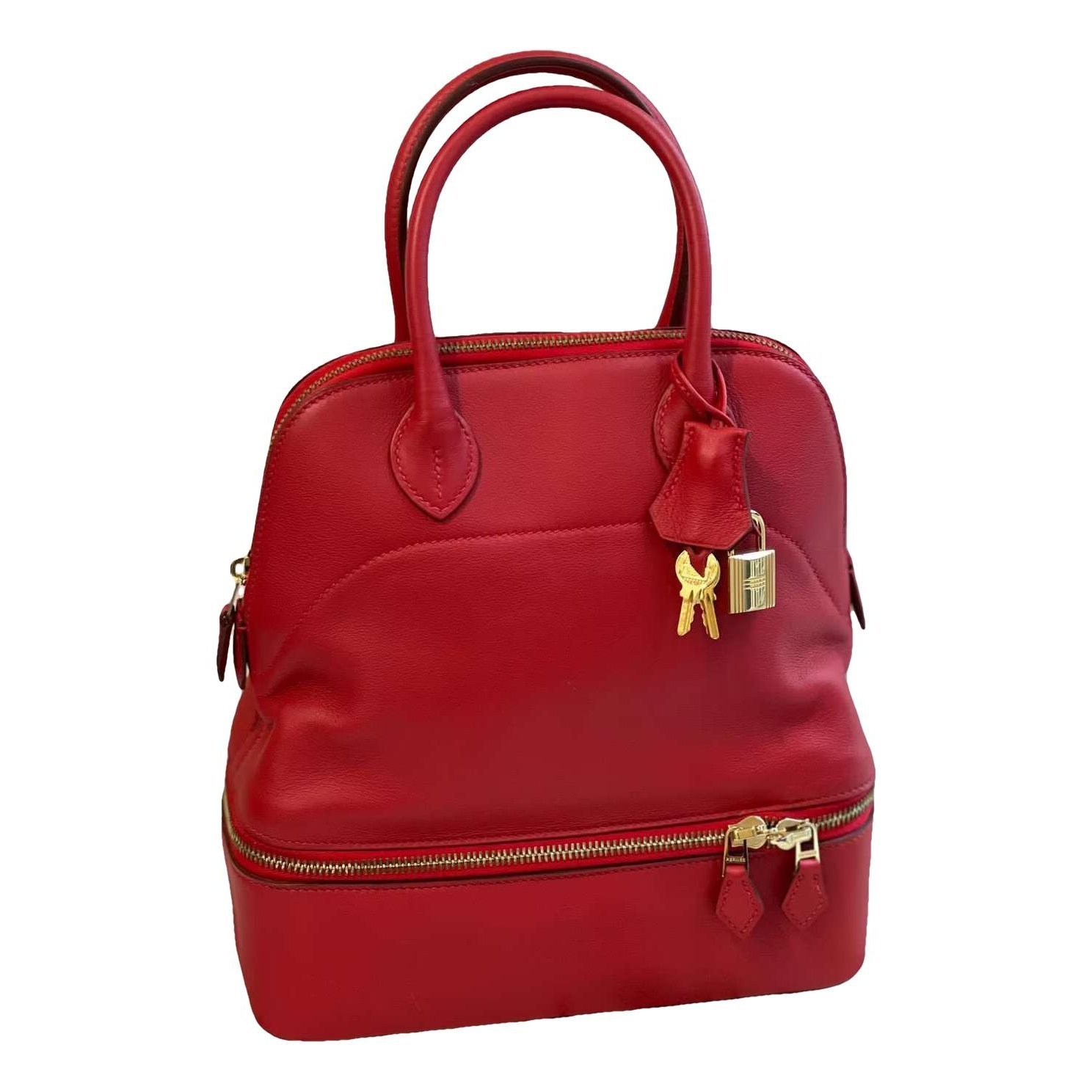 Bolide leather handbag