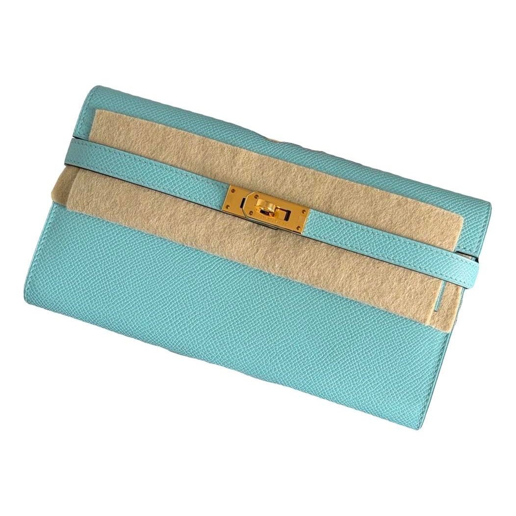 Kelly to go leather clutch bag