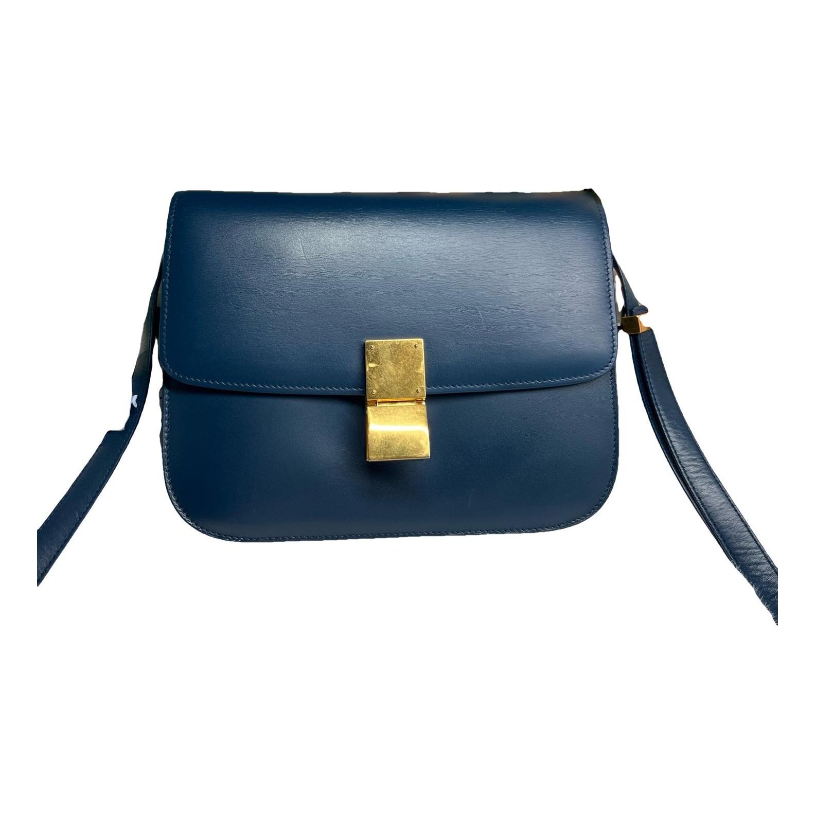 Classic leather handbag