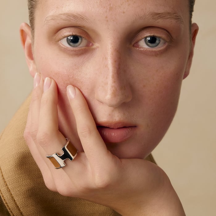 Gold Olympe Ring, Large Model