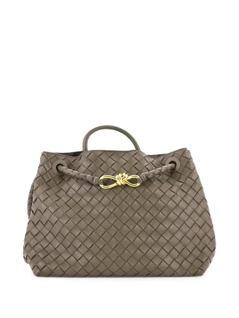 Andiamo Top Handle Bag Intrecciato Nappa Medium satchel