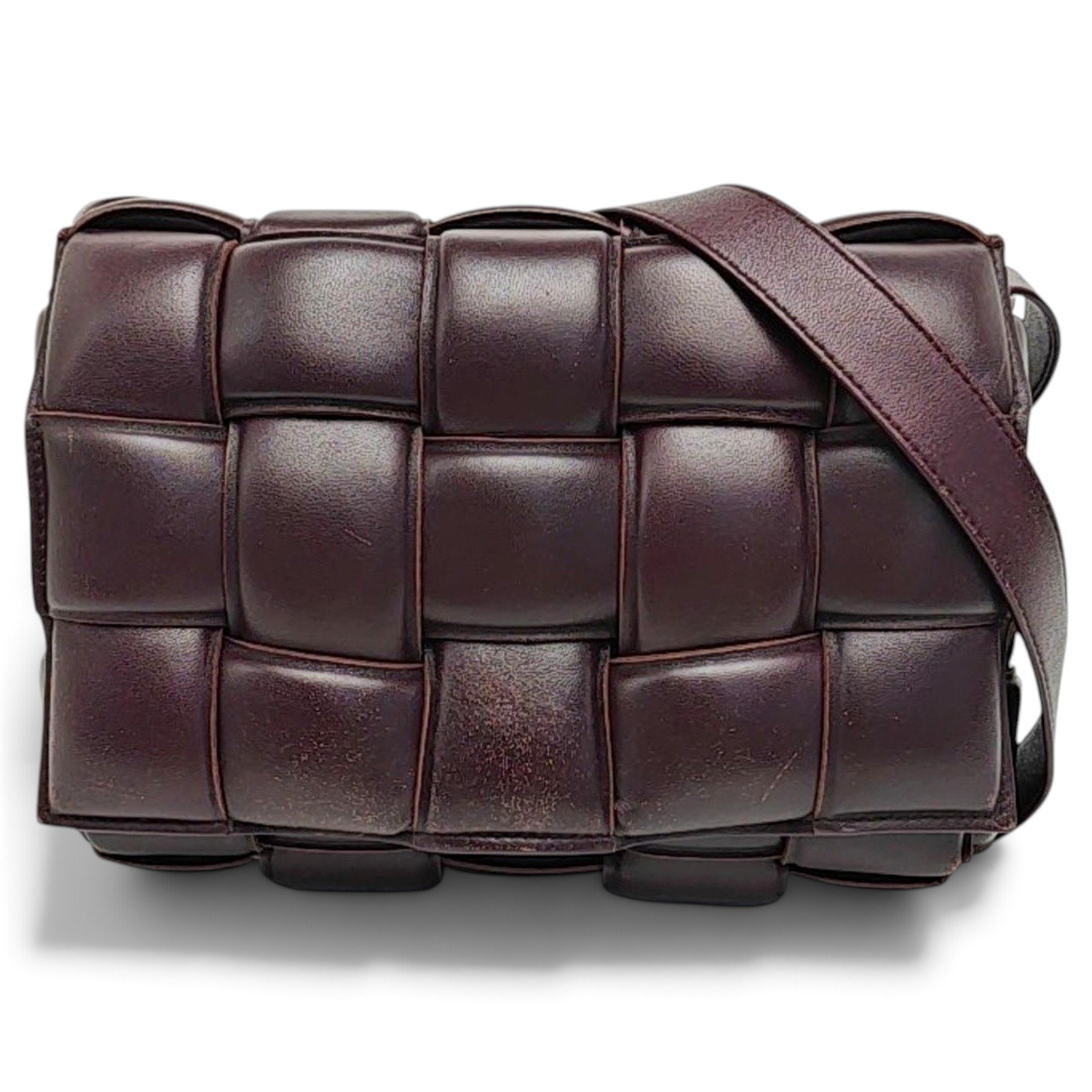 Brick Cassette leather handbag