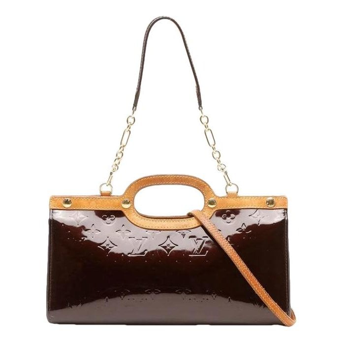 Roxbury patent leather handbag