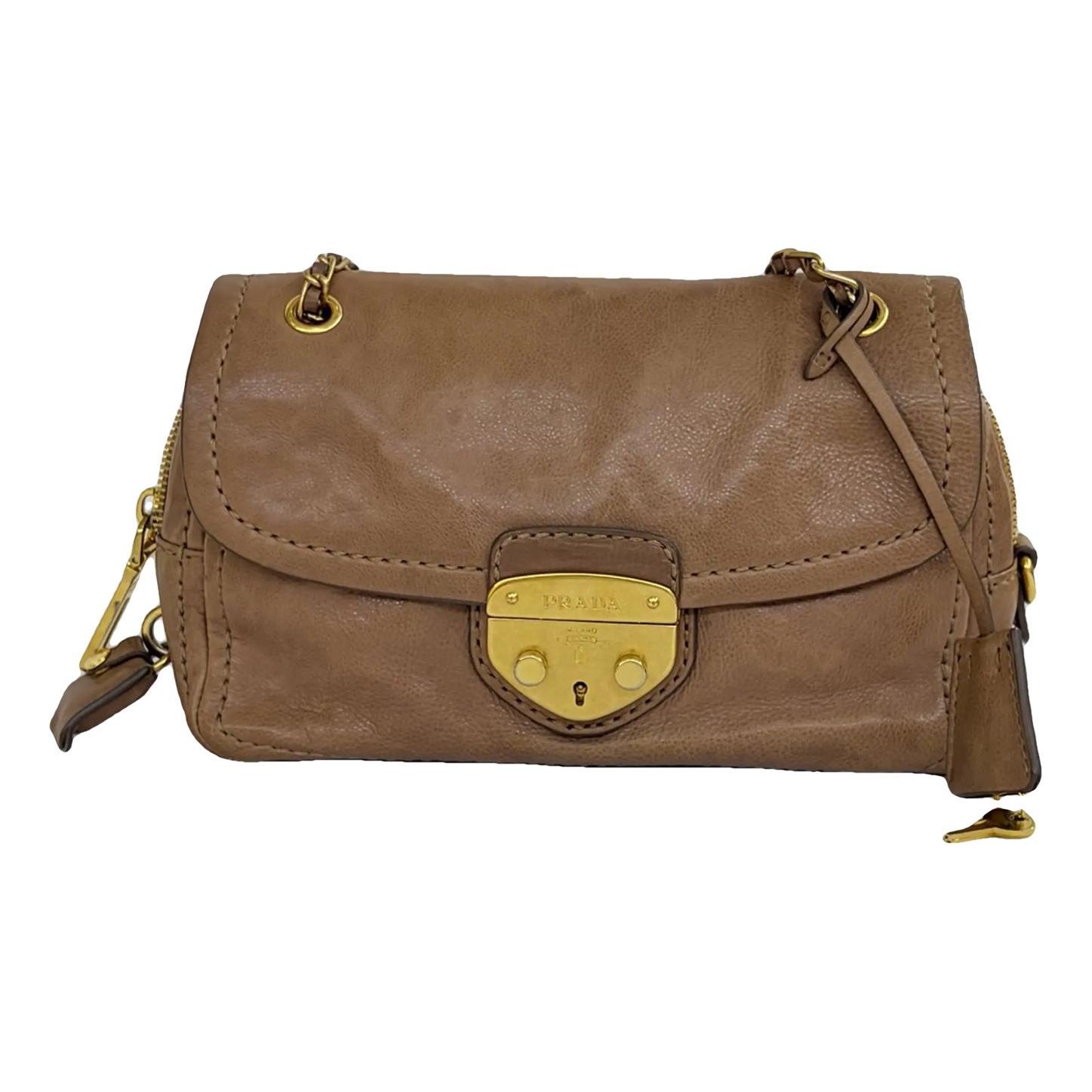 Sound leather handbag