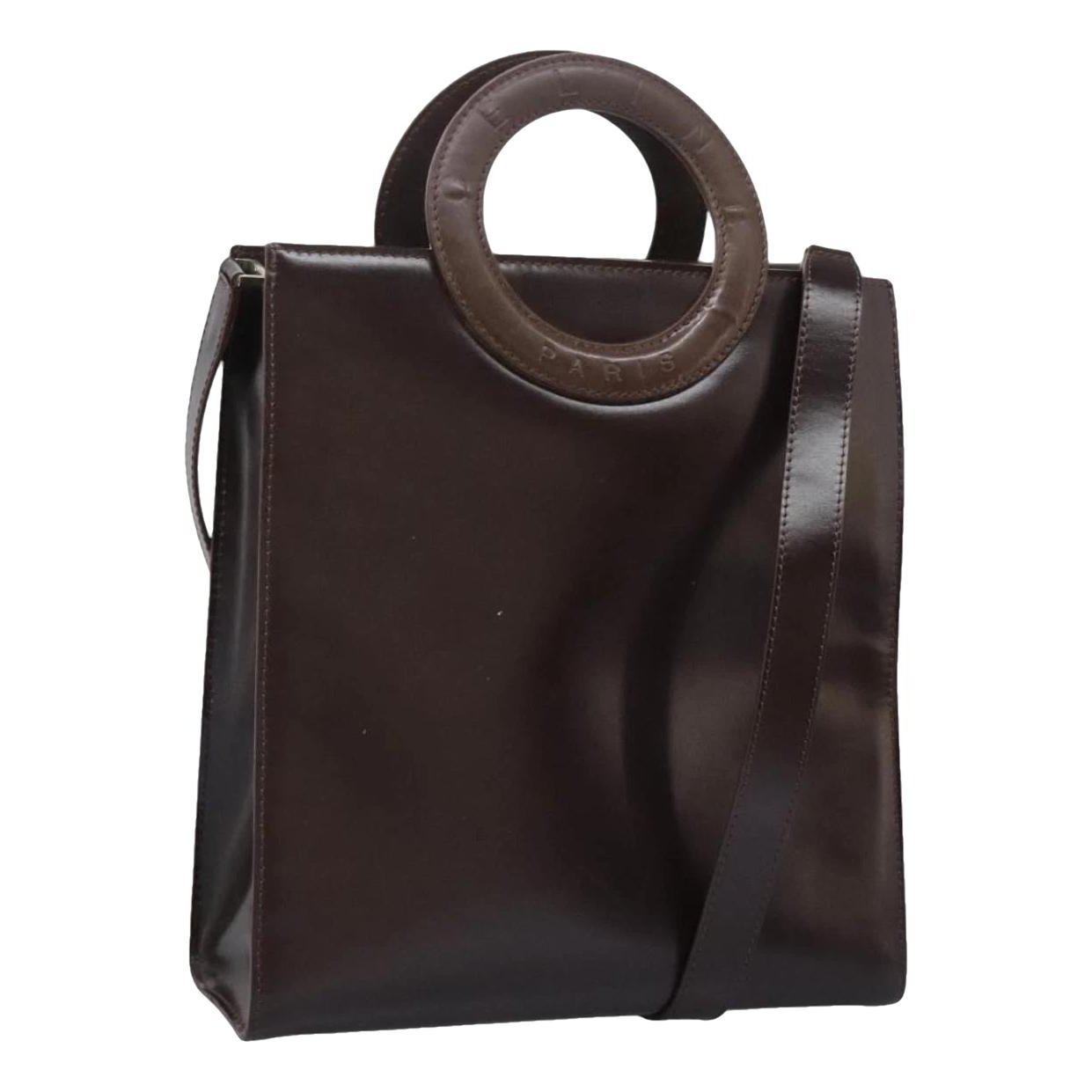 Leather handbag