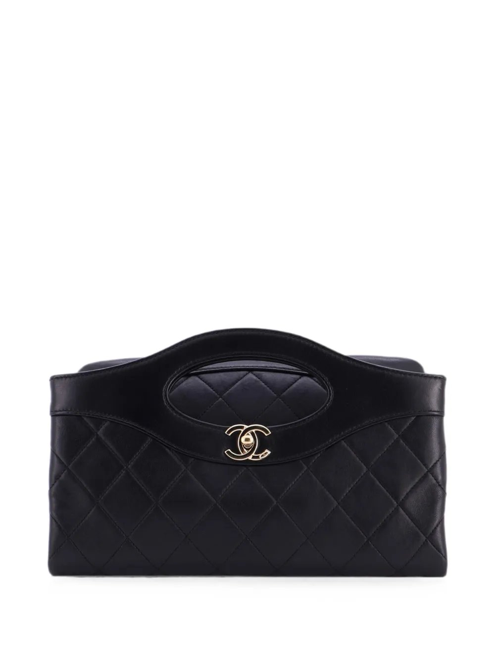 31 Foldover Quilted Lambskin clutch bag