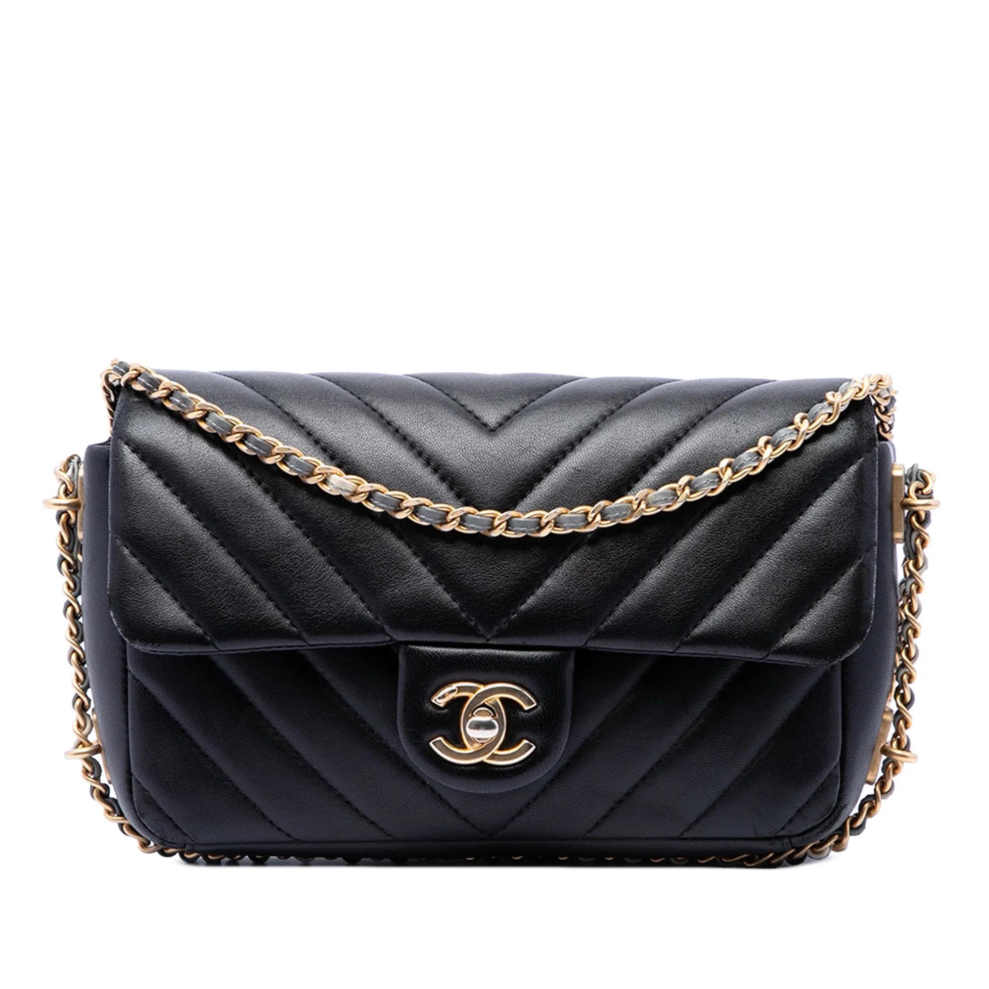 Chain Around pony-style calfskin handbag