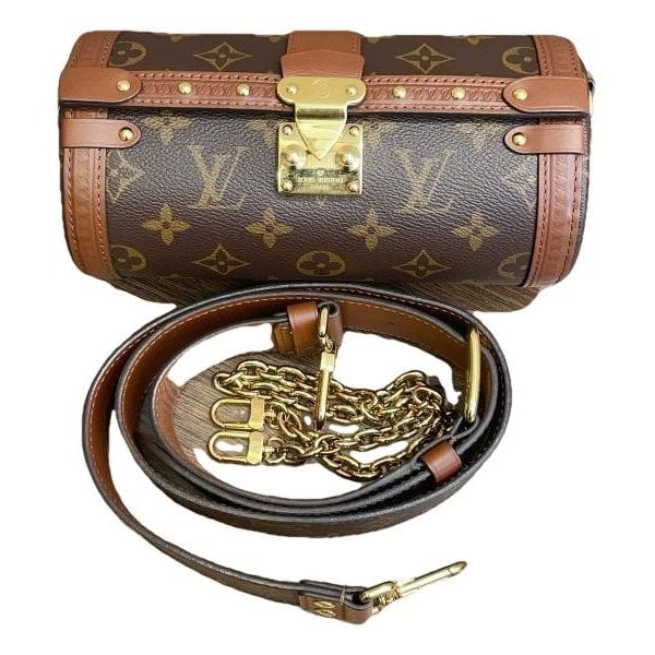 Papillon leather crossbody bag