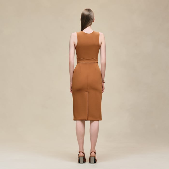 Brun Mahogany Equestrian Dress