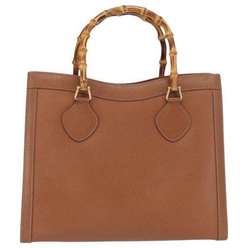 Bamboo leather tote