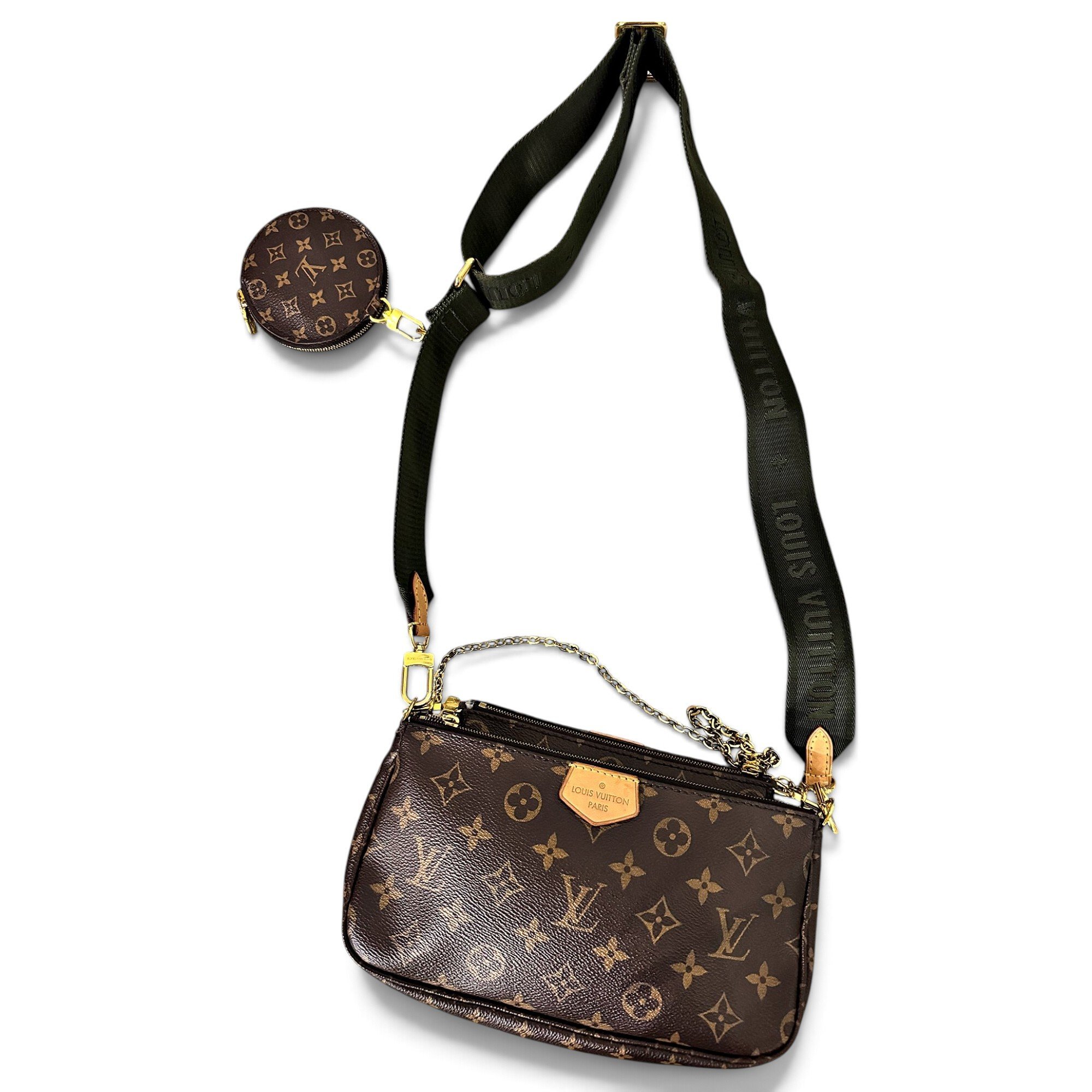 Multi Pochette Accessoires leather crossbody bag