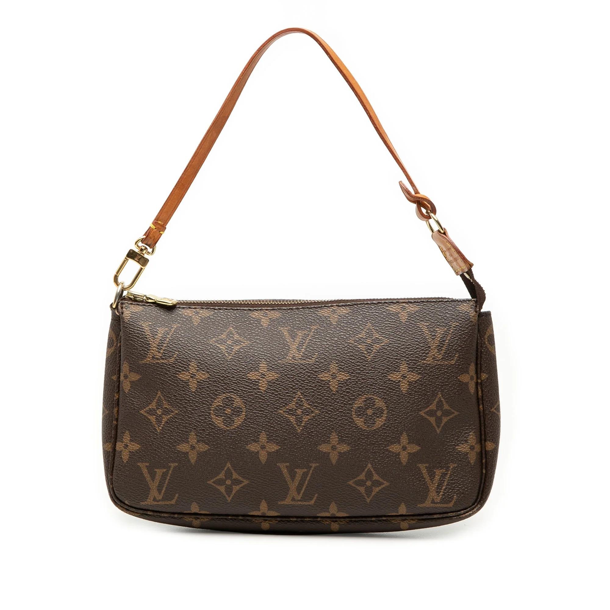 Pochette Accessoire leather handbag