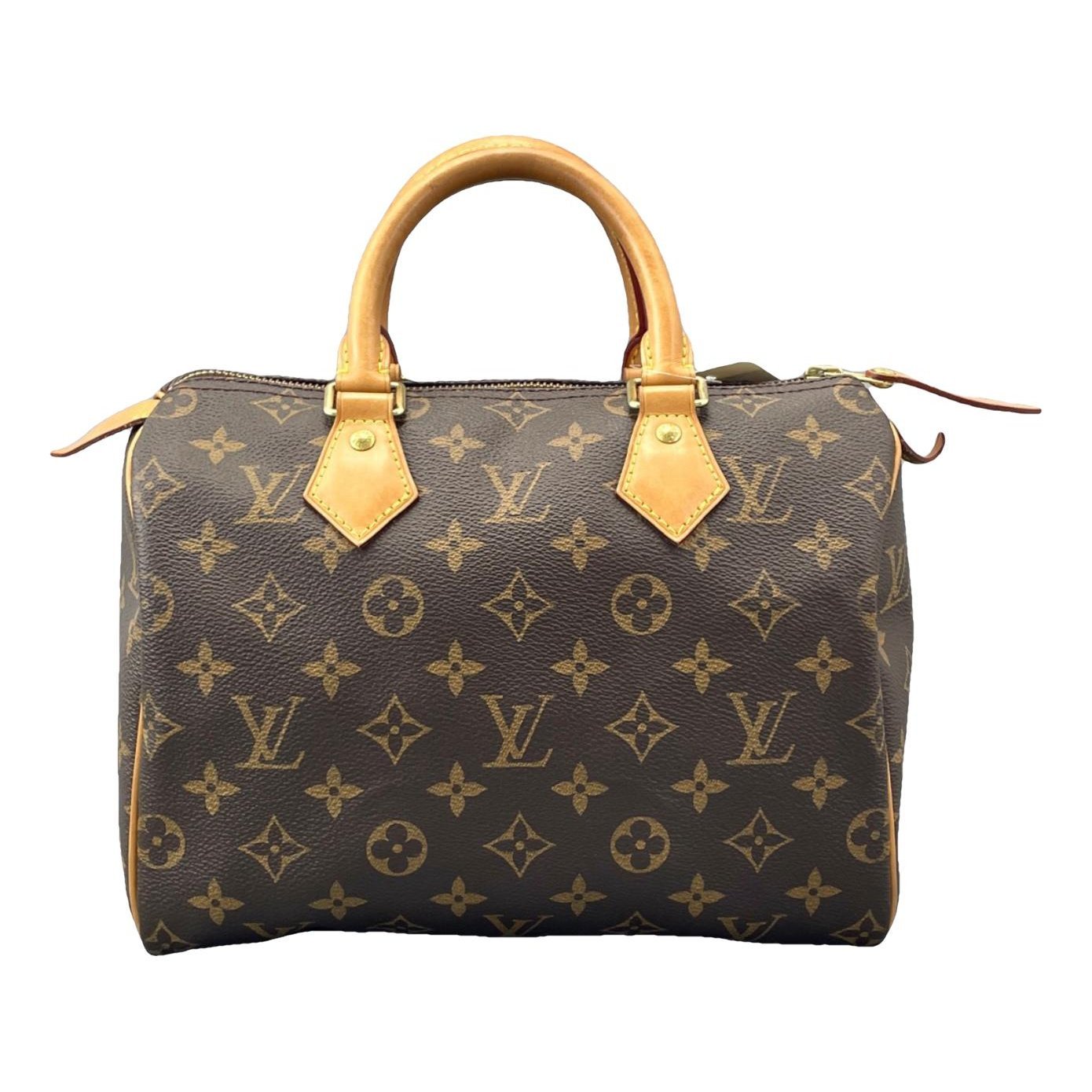Speedy leather handbag