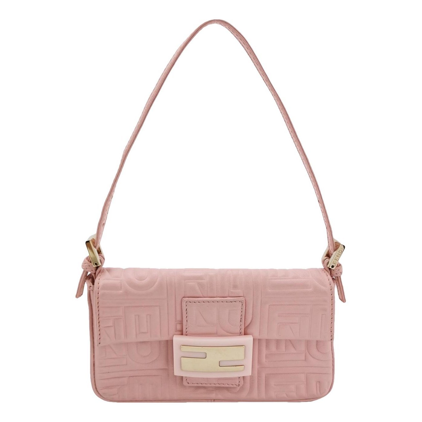 Baguette leather handbag